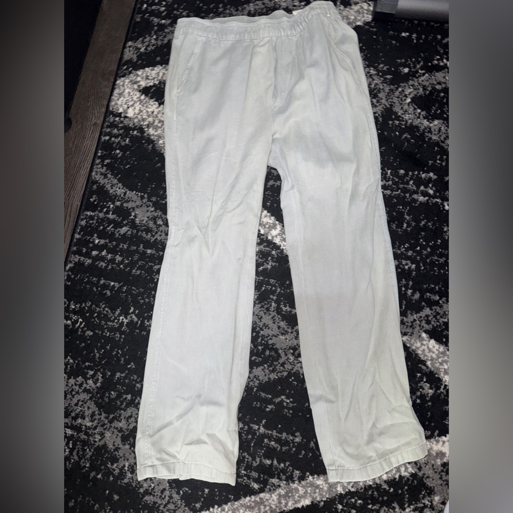 Zara light blue/gray comfort trousers